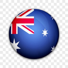 Australia Flag Icon - Service
